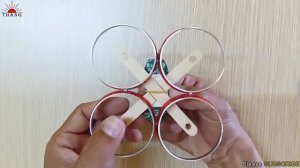How to make Drone at Home (Quadcopter) very Easy | DIY Helicopter Can Fly