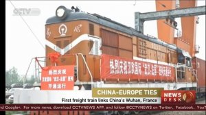 First direct train China's Wuhan to France 06.04.16 | New Silk Road Initiative Kicks Off