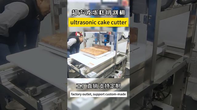 Pigskin jelly cutting progress | ultrasonic jellied meat cutting machine #foodcutting #phylloxera