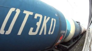 2ТЭ25КМ-030 из окна поезда 492С Адлер Казань