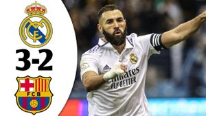 РЕАЛ МАДРИД 3-2 БАРСЕЛОНА ОБЗОР МАТЧА И ВСЕ ГОЛЫ / ФИНАЛ СУПЕРКУБКА