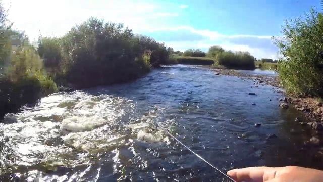 Мормышинг на быстром течении - ультралайт стриминг на мормышку. Что клюет?