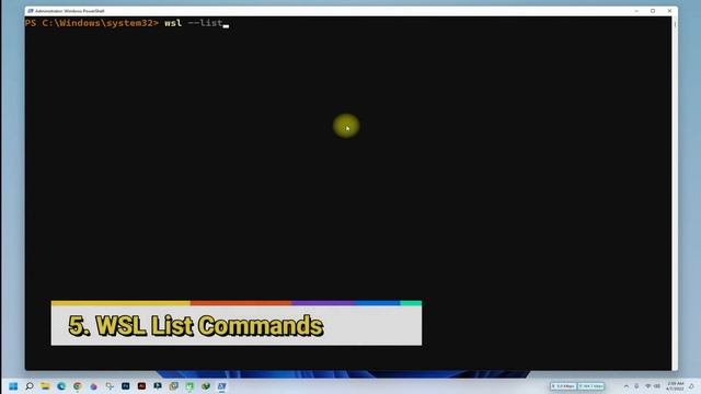 An Introduction to WSL - Windows Subsystem for Linux Commands | WSL 2 Terminal Commands