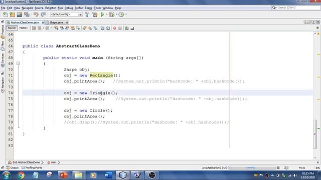 #08 (Java Lab Ex6) Java Program to Implement Abstract Class Concept Using NetBeans IDE | RK Keynote смотреть онлайн