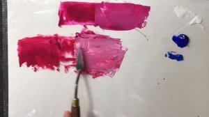 Как получить малиновый из красок