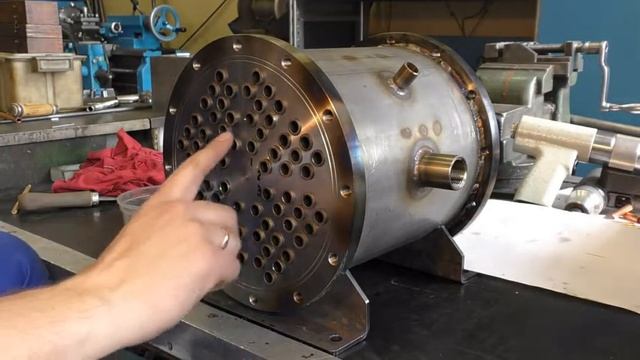 Развальцовка труб теплообменного аппарата смотреть онлайн