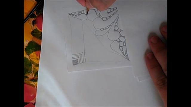 Рисуем магические квадраты (Zentangle) смотреть онлайн