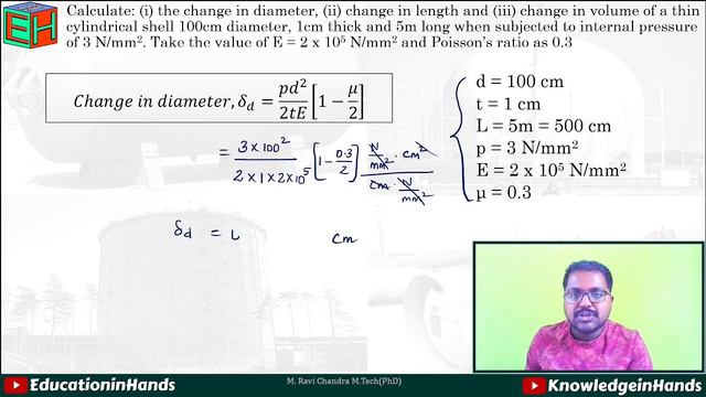 4.2.1 Thin Cylinders - Problem on Dimensional Changes - 1 | SM-2 | Education in Hands | JNTUH смотреть онлайн