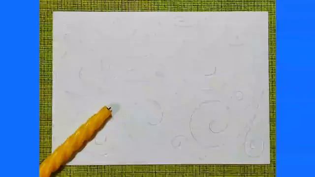 Рисуем ЗИМНИЙ УЗОР Свечкой и красками. Нетрадиционное рисование с детьми. Зимние рисунки
