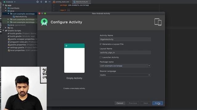 #15. Firebase Authorisation and Login | Register App on Firebase | Android Development Tutorial 202