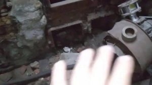 Очень старая котельная. На угле и дровах.