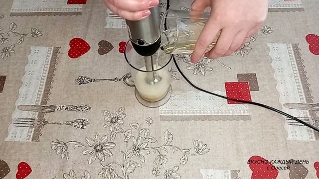 ДОМАШНИЙ ГУСТОЙ МАЙОНЕЗ за 2 минуты! Нежный и вкусный!/Homemade mayonnaise in 2 minutes! смотреть онлайн