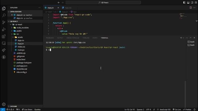 ✅ | Generar código QR en REACT | ✅ смотреть онлайн