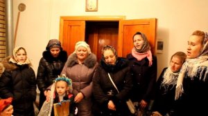 ЩЕДРОВАНИЕ И ХОЖДЕНИЕ С МЫЛАНКОЙ В КАНУН НОВОГО ГОДА В СТ. ПАШКОВСКОЙ 2019