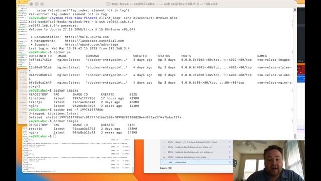 Vlog E4 Docker python dev ops CT