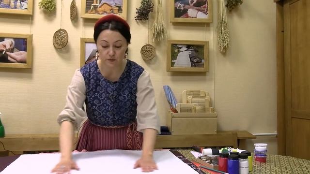 Особенные мастера. Занятие 13. Набойка по ткани. Платок. смотреть онлайн