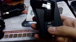 Радар-детектор Mystery MRD-710GVS распаковка