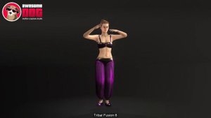 Tribal Fusion Belly Dance Mocap Animation Set  - AD MOCAP