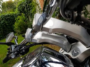 Важное дополнение к видео по установке вставок для удлинения стоек руля на M109R / VZR1800 / M1800R.