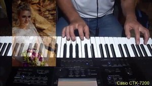 Зимняя ночь на синтезаторе Casio CTK-7200 covеr