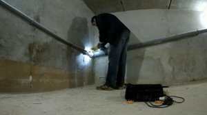 Механическая прочистка канализации в частном доме (32). Ridgid k-400 Drum Machine.