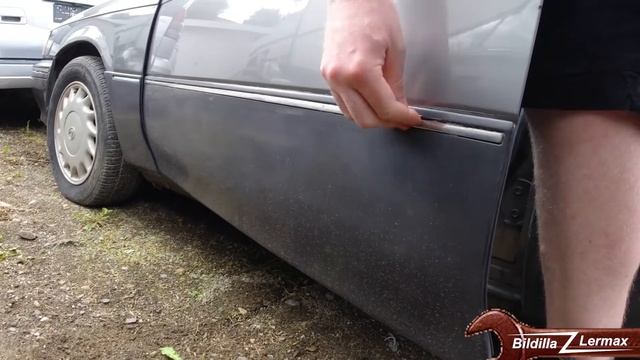UPDATE!!! DIY  How To Fix Repair Loose Molding or Trim On Your Car - 1990 Lexus ES250 - Bildilla