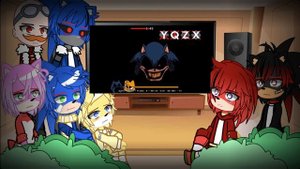 Sonic Character react to Sonic.exe 3.0/3.5 || Sonic's || Mix File Vol.7 ||