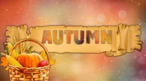 ФУТАЖ ОСЕНЬ   Footage AUTUMN