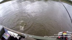 Рыбалка с лодки, щука и судак на реке Тура
