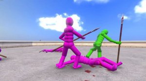 NPC Wars & Active Ragdoll Physics! NPC Fighting in Overgrowth #18