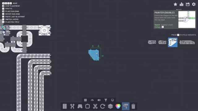 Shapez.IO  Level 24  Strange Compass Shape