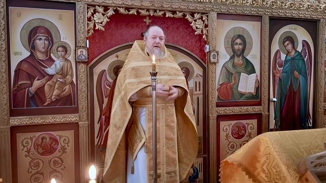 Проповедь о. Димитрия 26 ноября 2023 г. смотреть онлайн