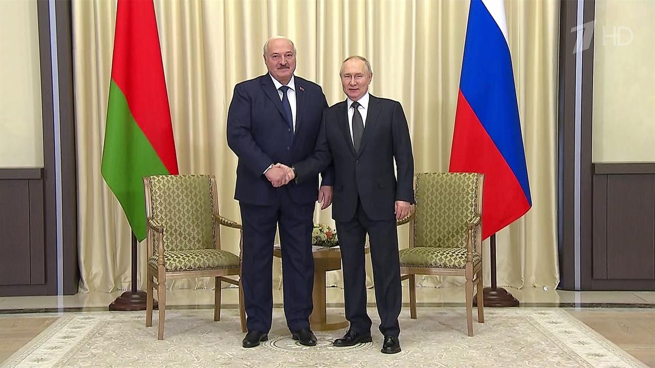В Ново-Огареве состоялись переговоры Владимира Путина и Александра Лукашенко