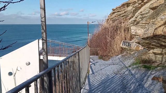 #анапа#плачущиескалы#через Тургеневский спуск. 13.01.24. (1) смотреть онлайн