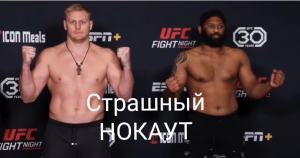 UFC. Сергей Павлович - Кёртис Блэйдс. Россиянин нокаутировал американца