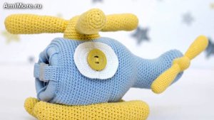 Амигуруми: схема Вертолёт. Игрушки вязаные крючком - Free crochet patterns.