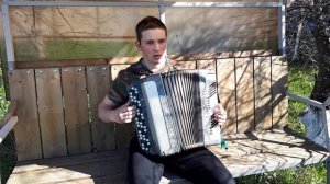 Игра на баяне после 7 месяцев обучения с 0 (№2)