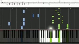 How to play Bleach - Change on piano WITH MUSIC SHEET