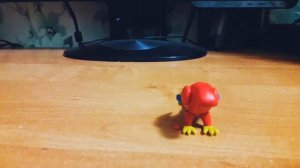 Попугай Ара из пластилина