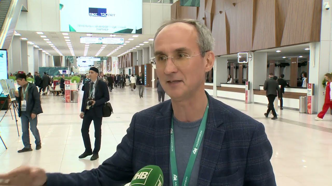 "Татарский" Ислам. Интервью для ТНВ на Kazan Expo в рамках Казан Форум 2024 Kazan Summit стран ОИС
