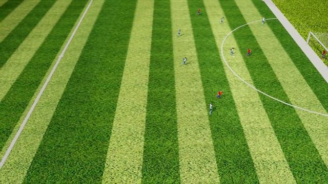 3D футбольное поле смотреть онлайн