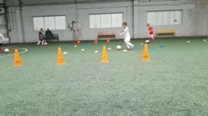 FOOTBALL TRAINING/КОМПЛЕКСНАЯ ТРЕНИРОВКА ПО ФУТБОЛУ/ТЕХНИКА+КООРДИНАЦИЯ/U-7