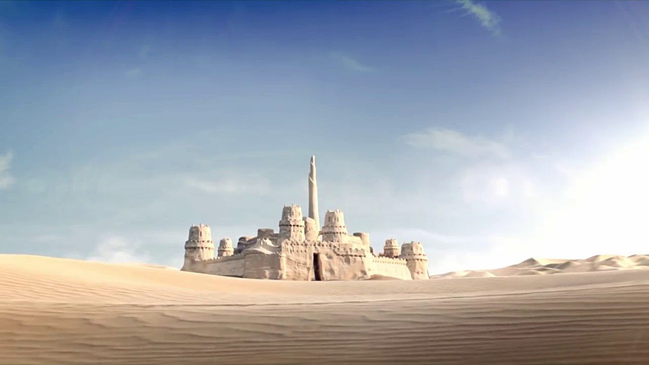 Chateau de sable. Chateau de sable
