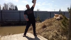 Зарядка с гирей 32 кг