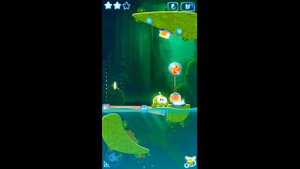 Cut the Rope: Magic. Level 4-18. Mystery Cave.