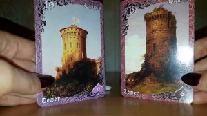 Винтажный оракул Ленорман (Лиловые и Вишневые Сумерки)