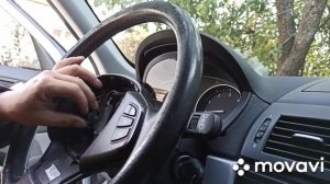 как снять руль на бмв х 3
