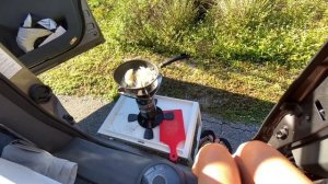 ? ВОТ это ЗАВТРАК ? в джунглях Флориды Аллигаторы рядом Vanlife cooking breakfast 07.12.2021