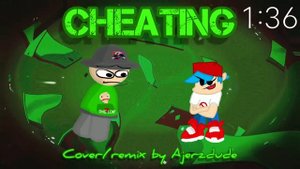 Fnf vs Dave and Bambi | Cheating but Dave and Bambi characters sings it #vsdaveandbambi #expunged