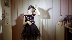 Мой новогодний костюм. Прикольная кошка.